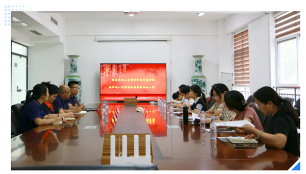校企同行 | 山東商職學(xué)院冷鏈學(xué)院領(lǐng)導(dǎo)蒞臨深藍(lán)機(jī)器調(diào)研交流，共謀合作新篇章